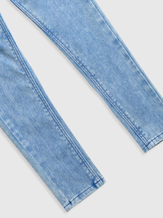 Kinder Leggings Lang Blau