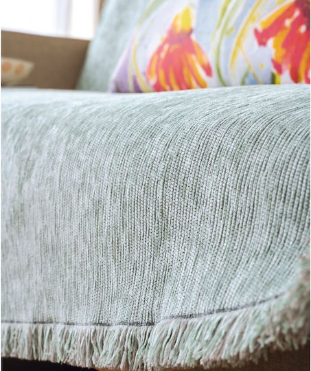 Kentia Tura Dreisitzer-Sofa Wurf Chenille 180x300cm
