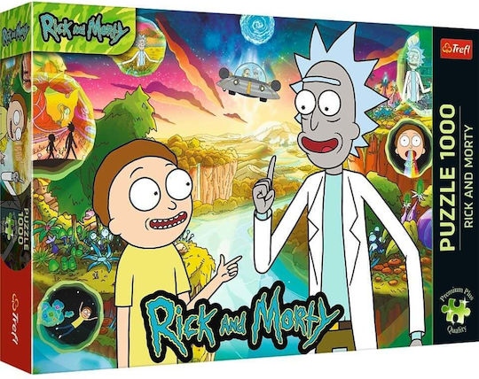 Trefl Puzzle 1000 Premium Plus Rick și Morty