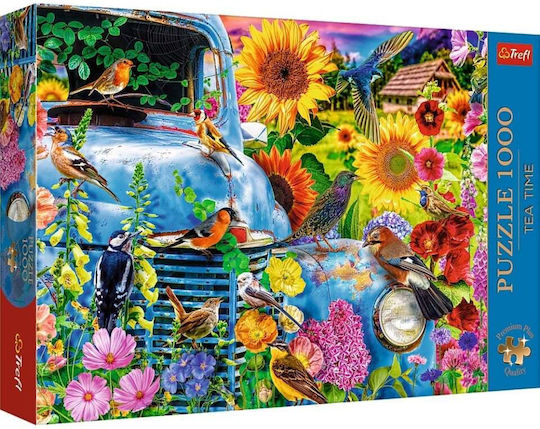 Puzzle Trefl 1000 Premium Plus Tea Time Country Life Song Birds