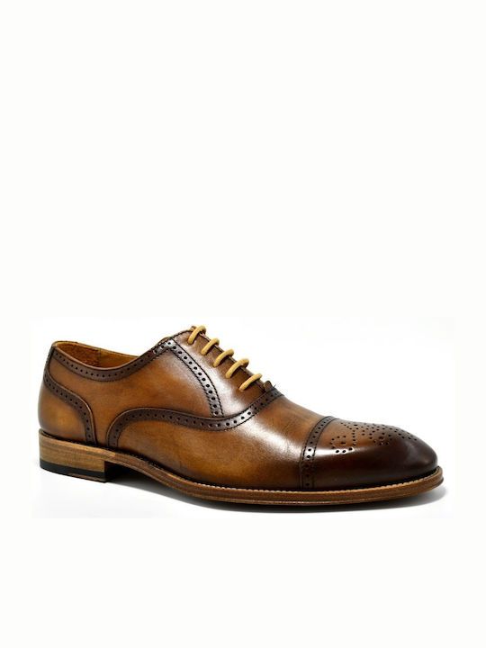 Paco Milan Men's Dress Shoes Brown