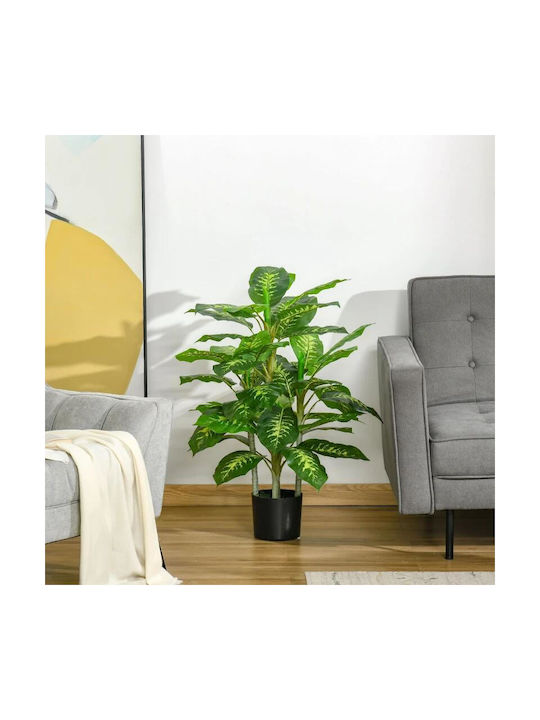 Künstliche Pflanze im Topf Grün 95cm