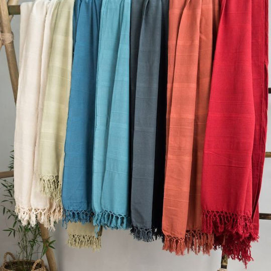 Synchronia Rajput Διθέσιου Καναπέ Π225xΜ250cm Μπλε