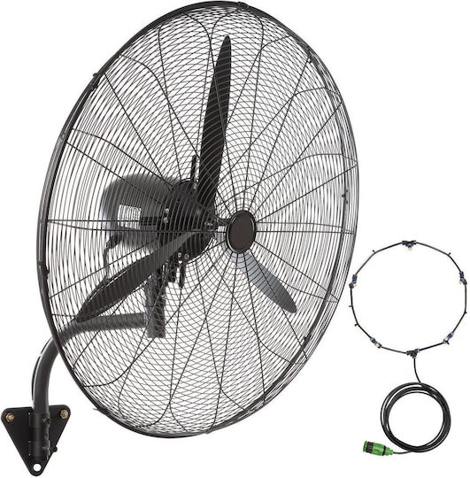 Vevor Ανεμιστήρας Τοίχου 150W Διαμέτρου 74.9cm Μαύρος