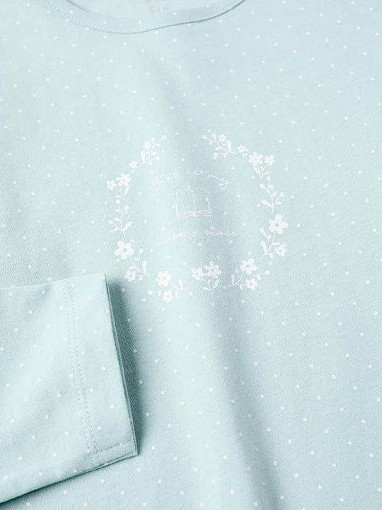 Zippy Детска пижама Зимна Light Blue Navy