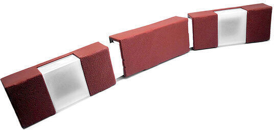 Decorative Border Brick Effect 2 X Solar Led Lamps Set 10 Pcs 2.1 M