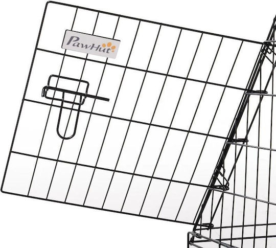 Custi de câine din sârmă 47x77x60cm