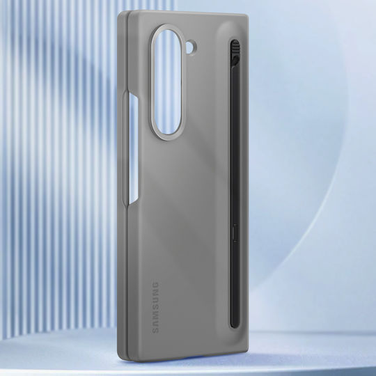 Samsung Umschlag Rückseite Silikon Gray (Galaxy Z Fold6)