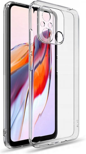 Slim 2 mm Back Cover Σιλικόνης 2mm Σετ με Τζαμάκι Διάφανο (Xiaomi Redmi 12C / Redmi 11A)
