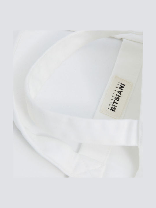 Herrentasche Handtasche Weiß