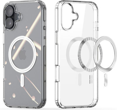 Dux Ducis Clin Mag Umschlag Rückseite Transparent (iPhone 16 Plus)