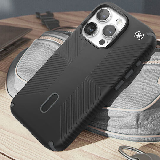 Speck Presidio2 Grip Back Cover Plastic Negru (iPhone 15 Pro)