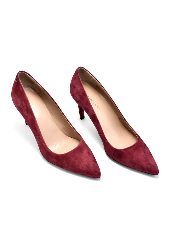 Suede Γόβες Μπορντό
