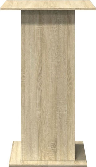 vidaXL Sonoma Brown Wooden Square Bar Table 60x60x102 cm