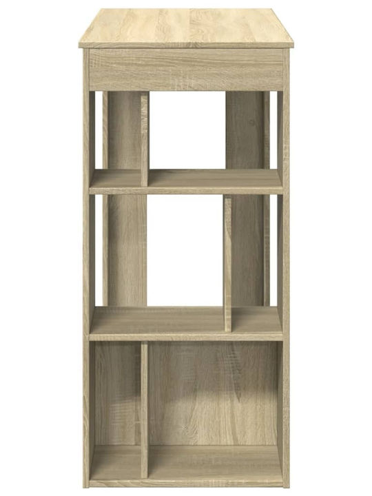Table Bar Wooden Oak 102x50x103.5cm