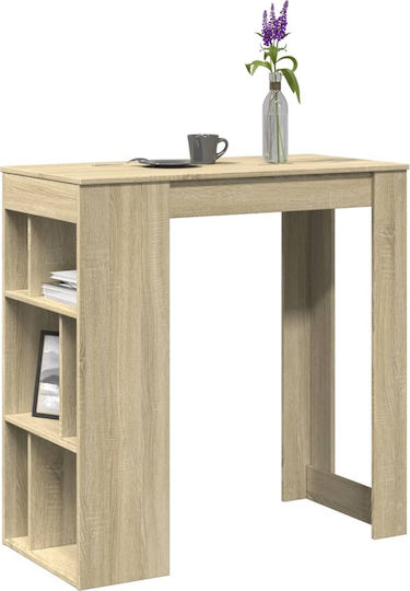 Sonoma Oak Bar Table Wooden Oak 102x50x103.5cm