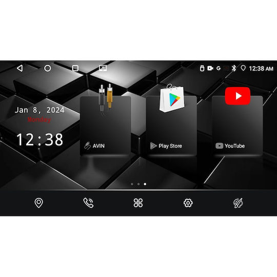 Nakamichi Ηχοσύστημα Αυτοκινήτου για Nissan Navara / Pathfinder 2006-2012 (Bluetooth/USB/AUX/WiFi/GPS/Apple-Carplay/Android-Auto) με Οθόνη Αφής 9"