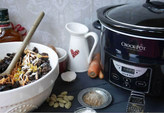 Crock-Pot SCCPRC507B-050 Aragaz multifuncțional cu Capacitate 4.7lt Negru
