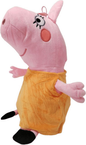 Zhtrade Λούτρινο Peppa Pig Μαμά Γουρουνίτσα για 3+ Ετών 45 εκ.