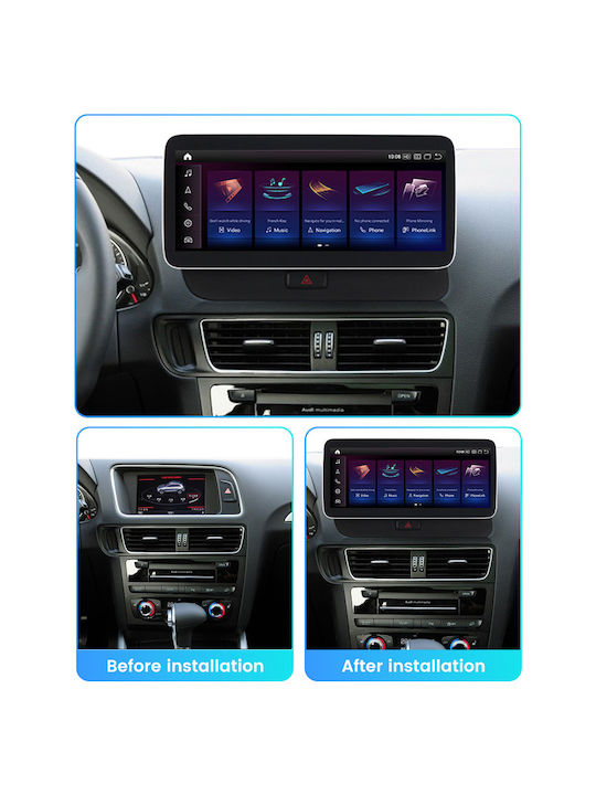 Carmedia Sistem Audio Auto 2DIN (Bluetooth/USB/WiFi/GPS/Apple-Carplay/Android-Auto) cu Ecran Tactil 12.5"