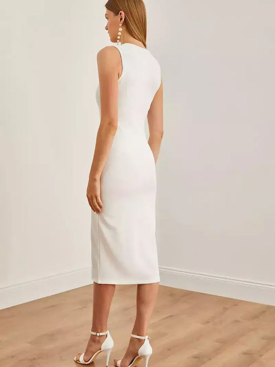 Cazibe Dress White