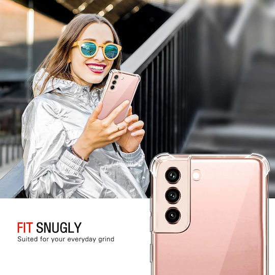 Techsuit Shockproof Clear Back Cover Σιλικόνης Διάφανο (Galaxy Note 10+)