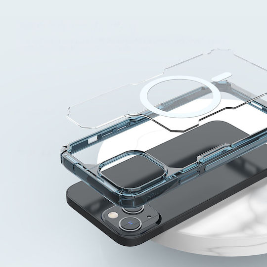 Nillkin Nature Pro Magnetic Umschlag Rückseite Silikon / Kunststoff Transparent (iPhone 15)