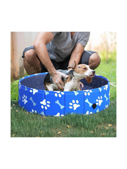 Dog Pool 80εκ. Blue 1pcs