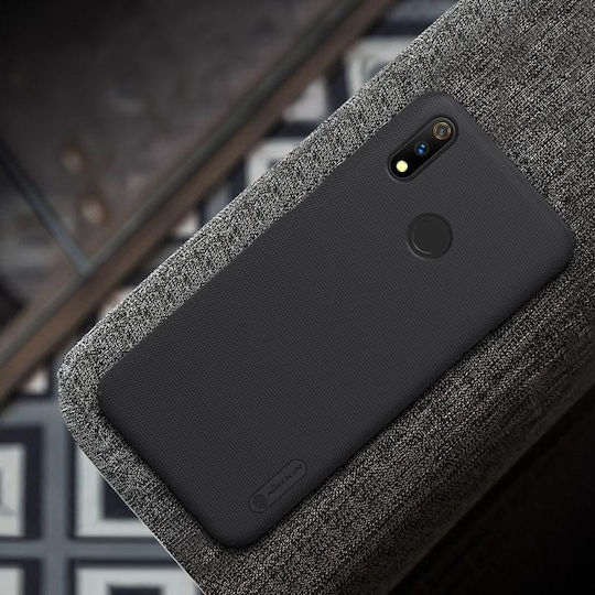 Nillkin Super Frosted Shield Back Cover Πλαστικό Μαύρο (Realme 8/8 Pro)