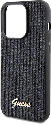 Guess Plastic Back Cover Black (iPhone 14 Pro)