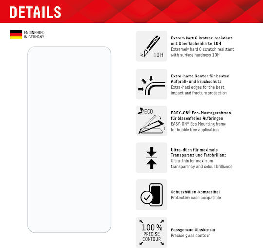 Displex Tempered Glass (Redmi Note 13 4G)