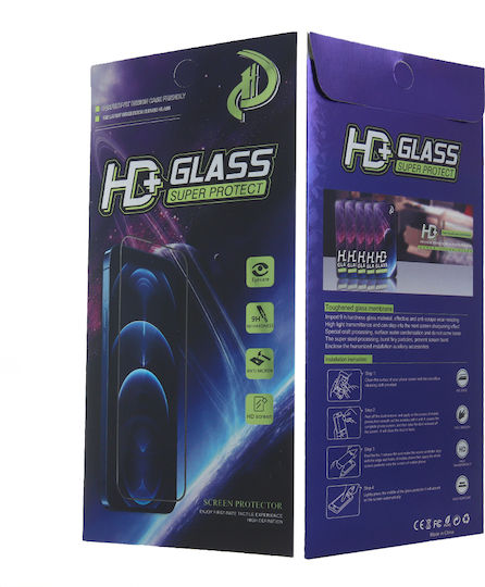 TelForceOne 9D Tempered Glass Black (Galaxy S24 Ultra)