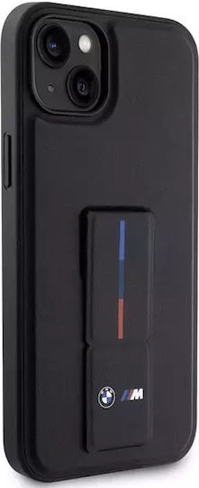 BMW Grip Hot Stamp Back Cover Plastic Black (iPhone 14)
