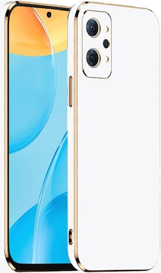 Bodycell Plated Back Cover Σιλικόνης με Λουράκι Χρυσό (Realme GT 2 Pro)