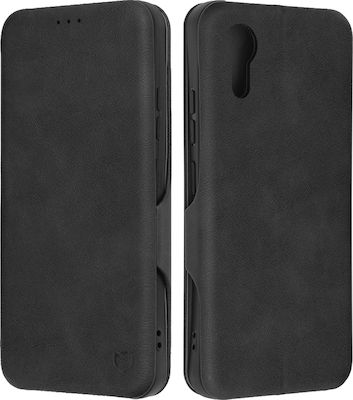 Techsuit Portofel Negru (Samsung Galaxy Xcover7)