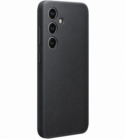 Samsung Back Cover Δερμάτινο Μαύρο (Samsung S24+)