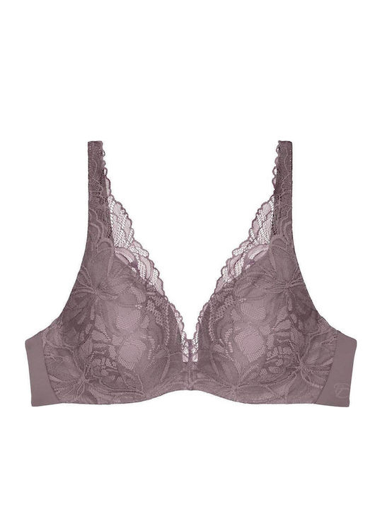 Body Make-up Illusion Minimizer Minimizer Bra Underwire Pigeon Grey