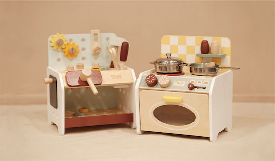 Classic World Mini Workbench από Ξύλο για 3+ Ετών 29τμχ