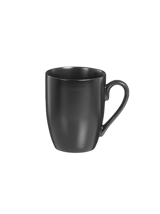 Pahar din Ceramică în Culoare Negru 350ml 1buc