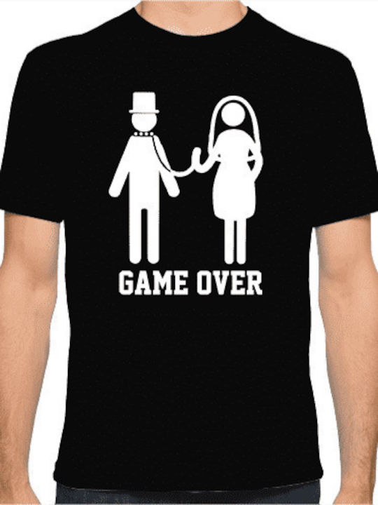 Game Over за сватба T-shirt