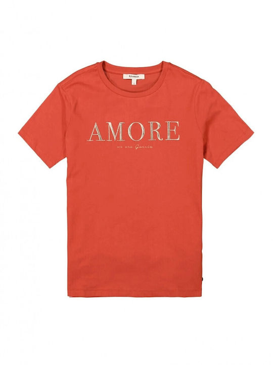 Damen T-Shirt Red