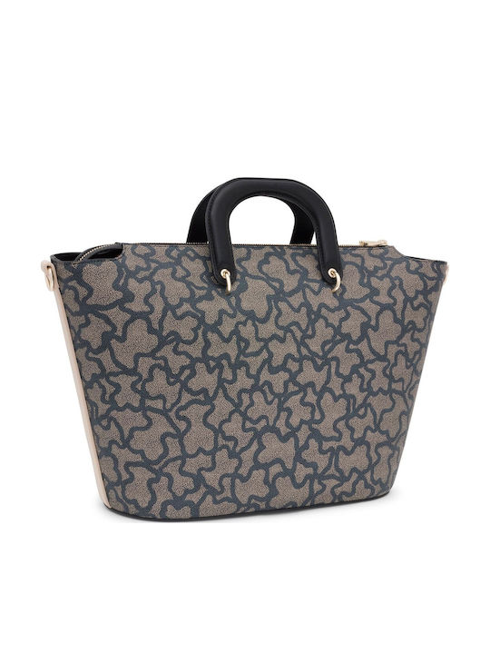 Kaos Icon Damen Tote Tasche Schwarz