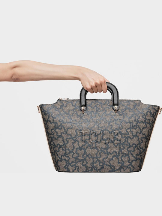 Kaos Icon Damen Tote Tasche Schwarz