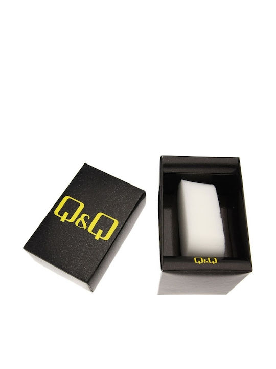 Q&Q Watch Battery with Metal Bracelet