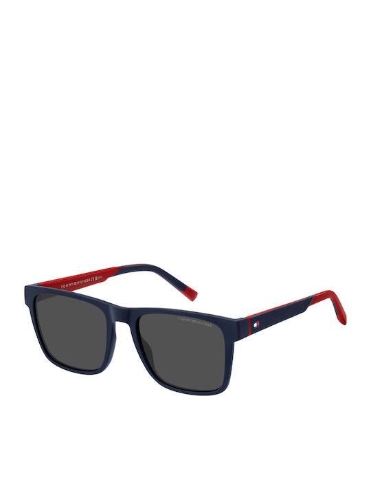 Tommy Hilfiger Ανδρικά Γυαλιά Ηλίου με Navy Μπλε Κοκκάλινο Σκελετό και Γκρι Φακό TH2144/S 8RU/IR