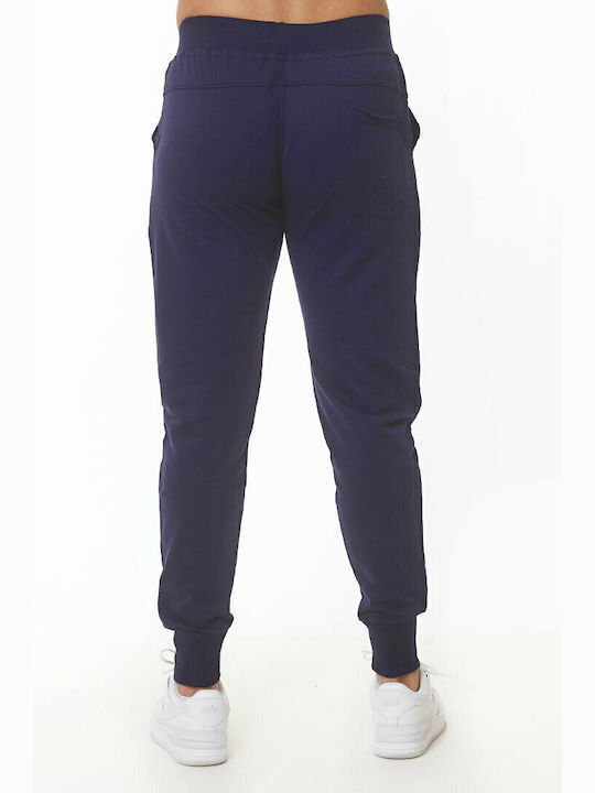 Bodymove Men's Sweatpants with Rubber Navy Blue