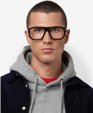 Dsquared2 Plastic Eyeglass Frame Black D2 0146 807