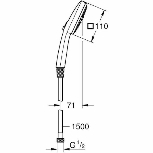 Grohe Handheld Showerhead