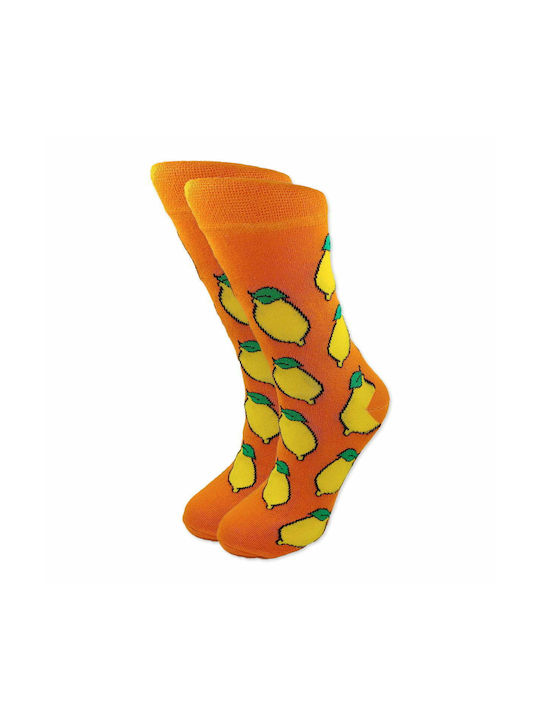 Sox Cotton Sock Designs Lemons Orange