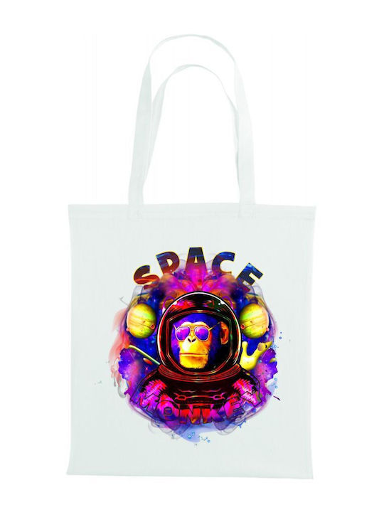 TKT Cotton Shopping Bag in Turquoise color